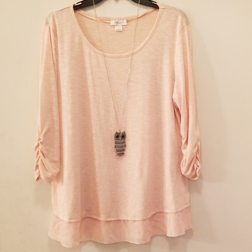 Style &Company Coral Tunic